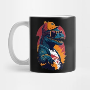 Retro Godzilla Mug